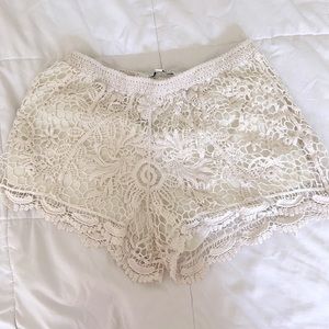 Lace comfy and fancy shorts